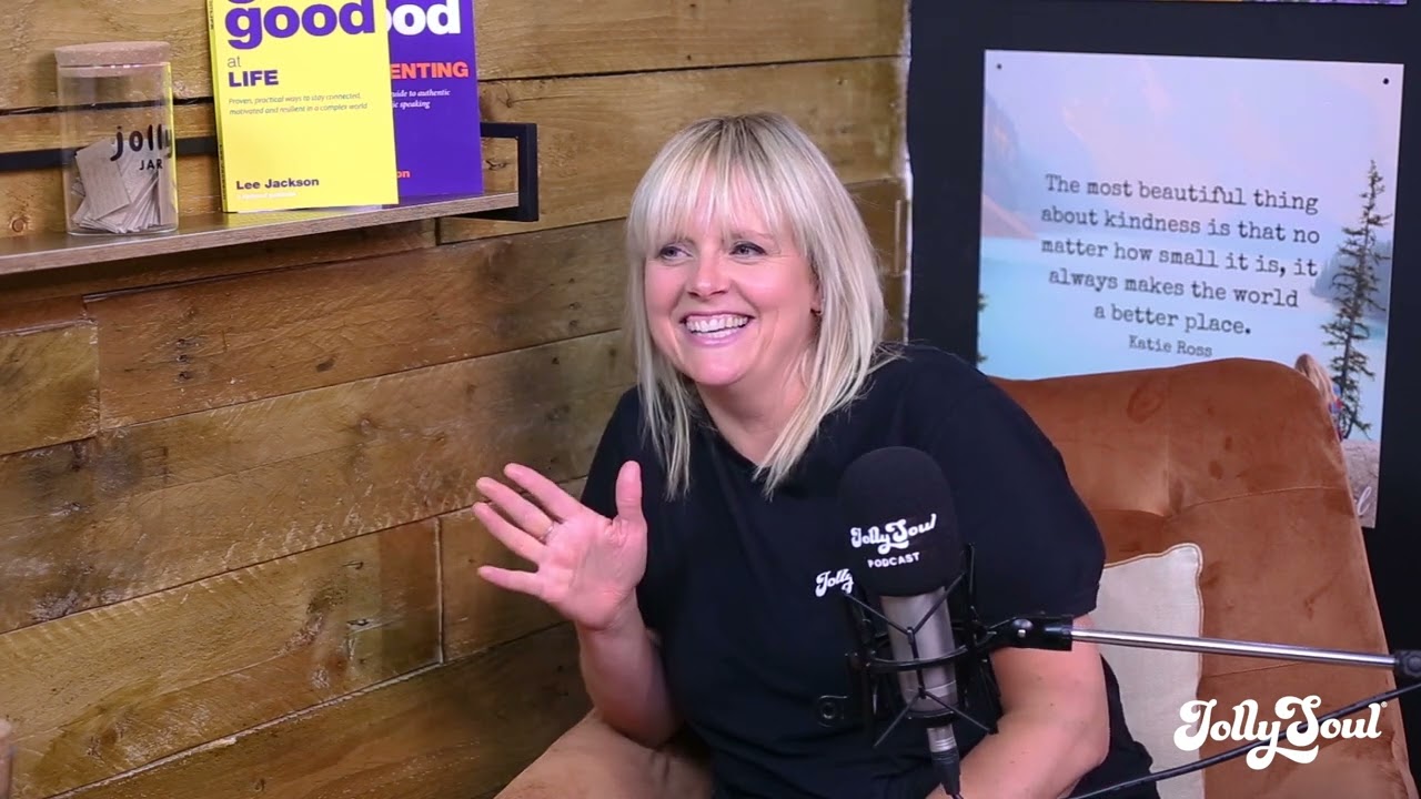 From my Youtube Channel: Motivational Speaker Lee Jackson gets grilled and interviewed by Katie Ross from Jolly Soul Podcast